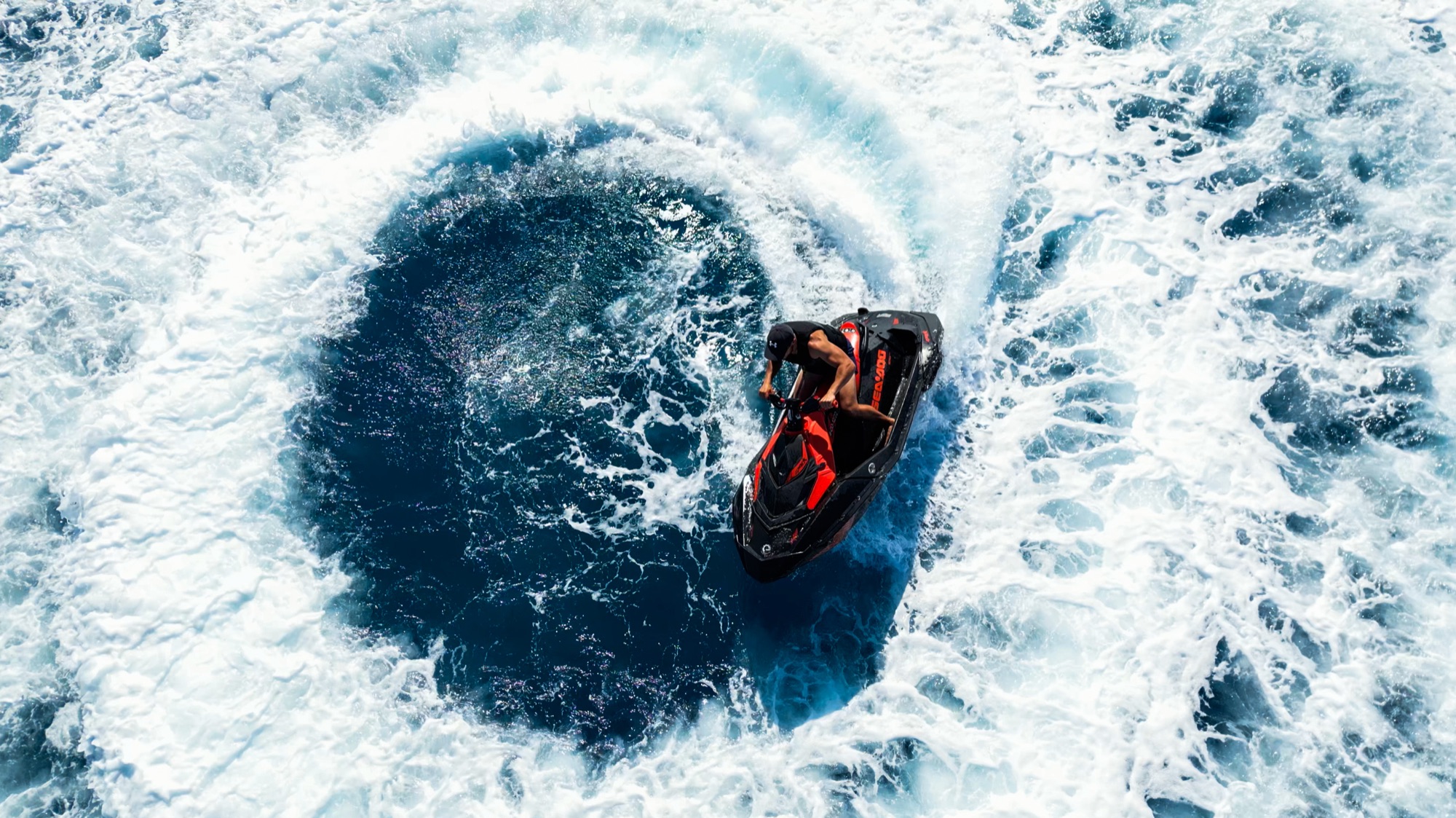 Water toy options on a yacht